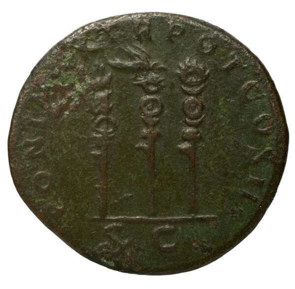 RIC II, Part 3 (second edition) Hadrian 156, реверс, bnf_ocre
