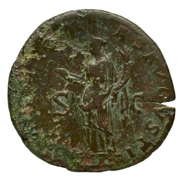RIC II, Part 3 (second edition) Hadrian 609, реверс, bnf_ocre