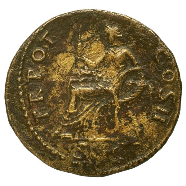 RIC II Trajan 385, реверс, bnf_ocre