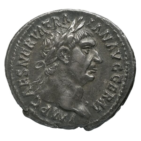 RIC II Trajan 2, аверс, bnf_ocre