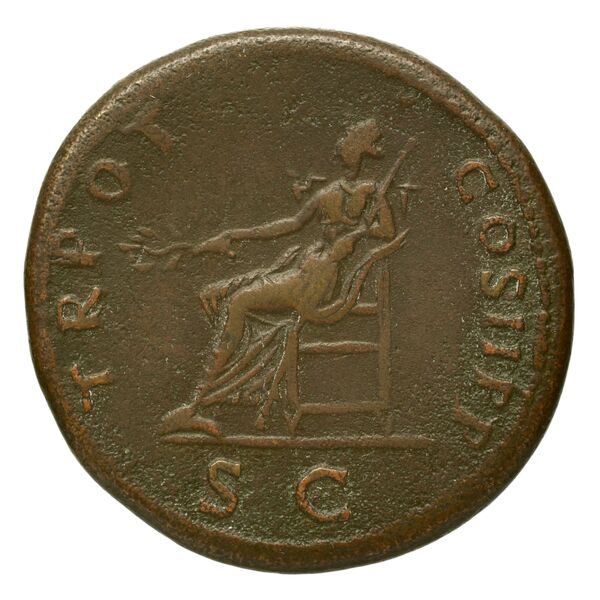 RIC II Trajan 401, реверс, bnf_ocre
