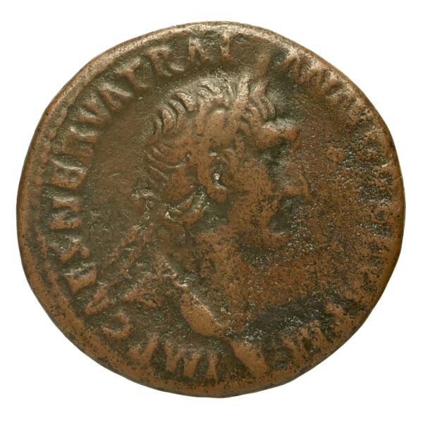 RIC II Trajan 402, аверс, bnf_ocre