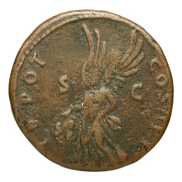 RIC II Trajan 402, реверс, bnf_ocre