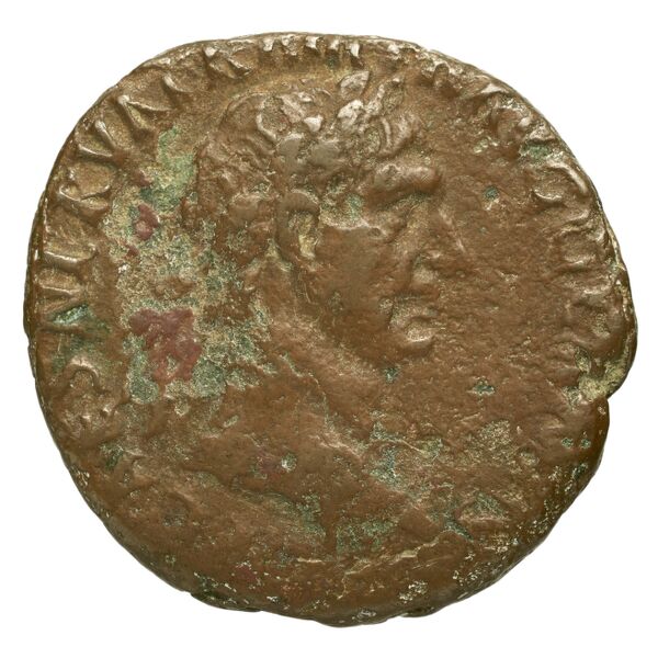 RIC II Trajan 402, аверс, bnf_ocre