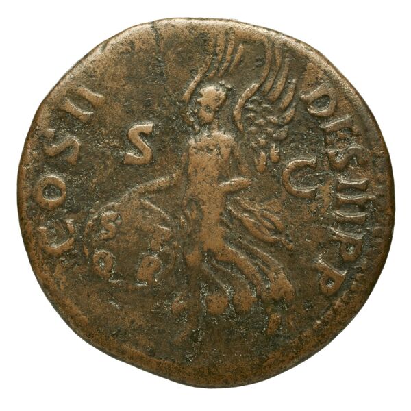 RIC II Trajan 408, реверс, bnf_ocre