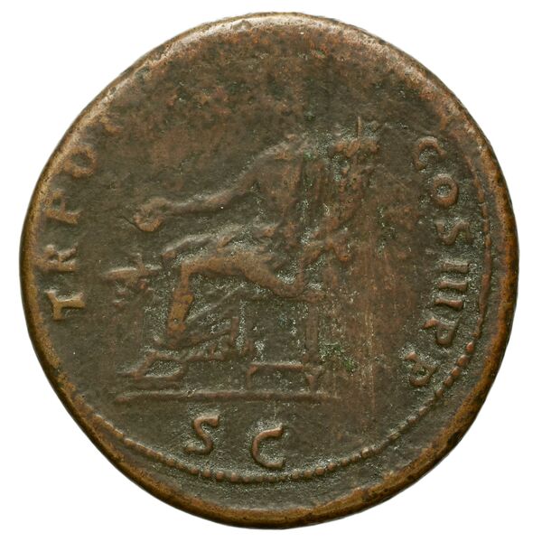 RIC II Trajan 412, реверс, bnf_ocre