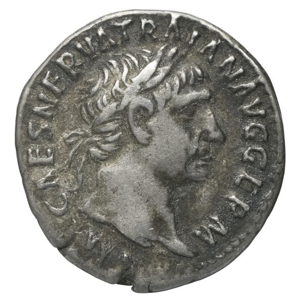 RIC II Trajan 54, аверс, bnf_ocre