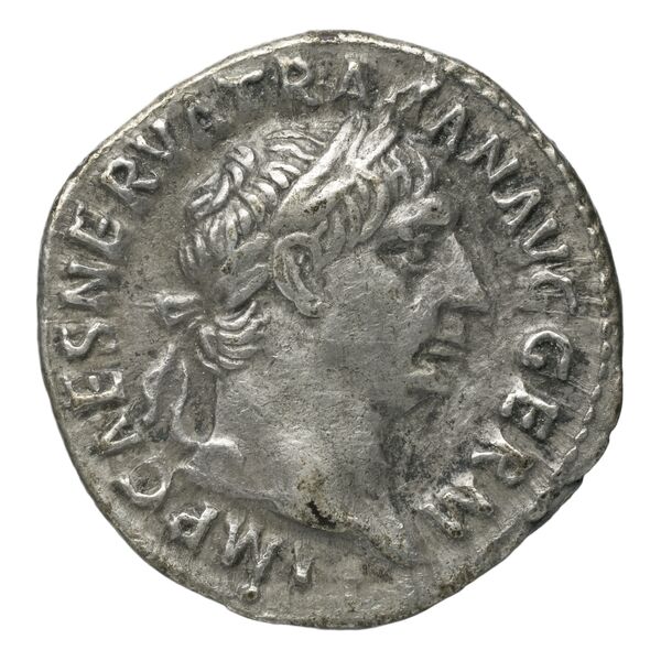 RIC II Trajan 54, аверс, bnf_ocre
