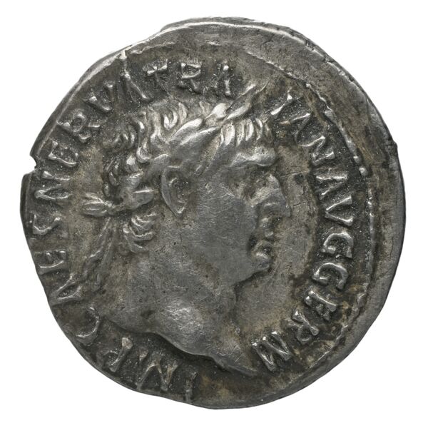 RIC II Trajan 57, аверс, bnf_ocre