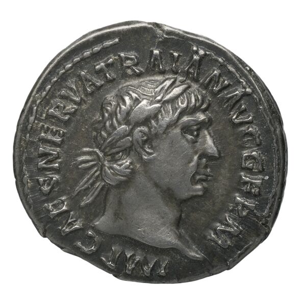 RIC II Trajan 52, аверс, bnf_ocre