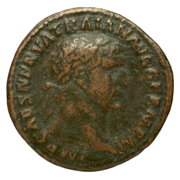 RIC II Trajan 436, аверс, bnf_ocre