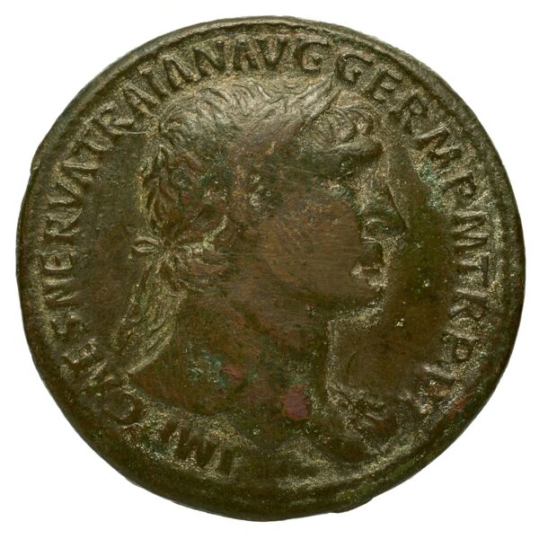 RIC II Trajan 445, аверс, bnf_ocre