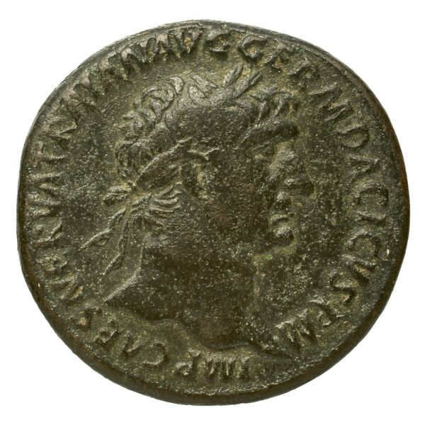 RIC II Trajan 456, аверс, bnf_ocre