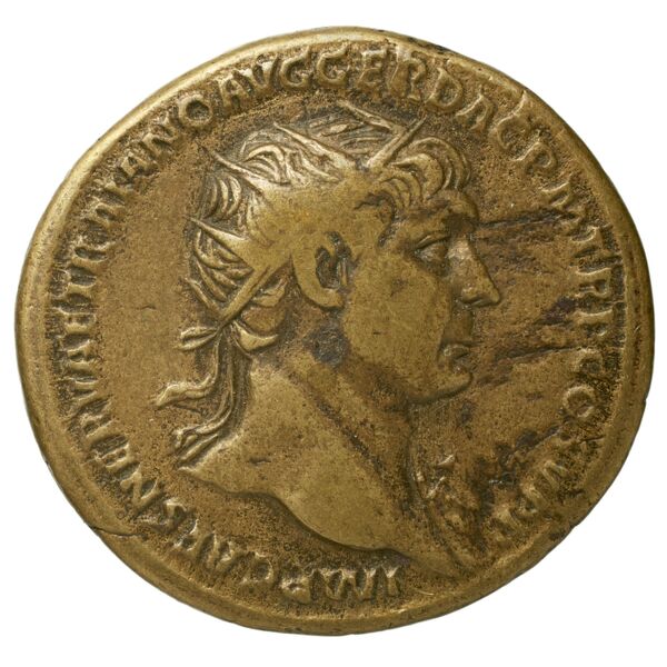 RIC II Trajan 507, аверс, bnf_ocre