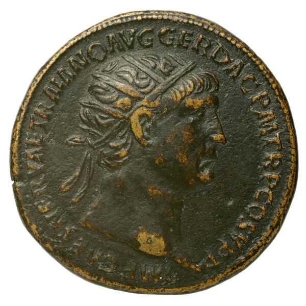 RIC II Trajan 582, аверс, bnf_ocre