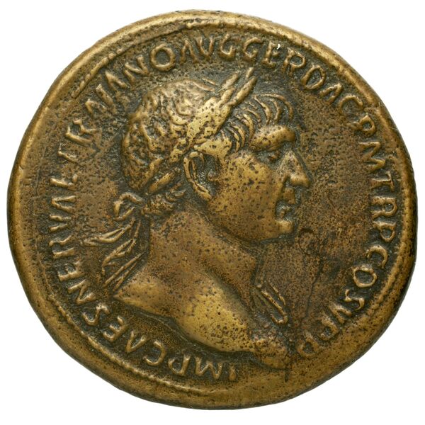 RIC II Trajan 564, аверс, bnf_ocre