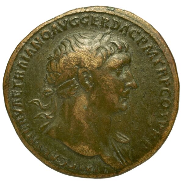 RIC II Trajan 532, аверс, bnf_ocre