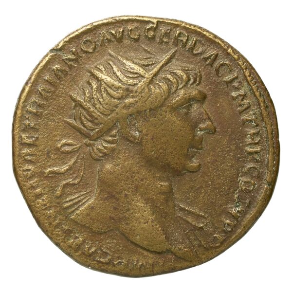 RIC II Trajan 502, аверс, bnf_ocre