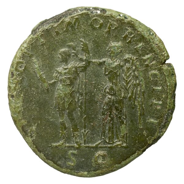 RIC II Trajan 550, реверс, bnf_ocre
