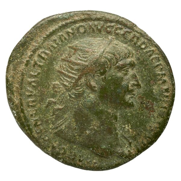 RIC II Trajan 576, аверс, bnf_ocre
