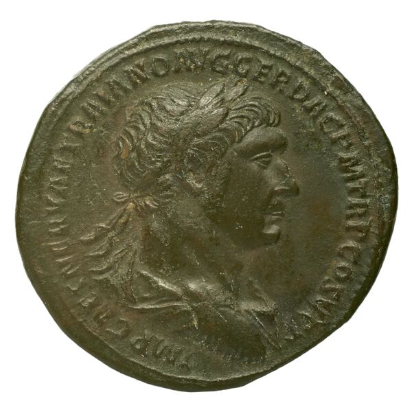 RIC II Trajan 522, аверс, bnf_ocre