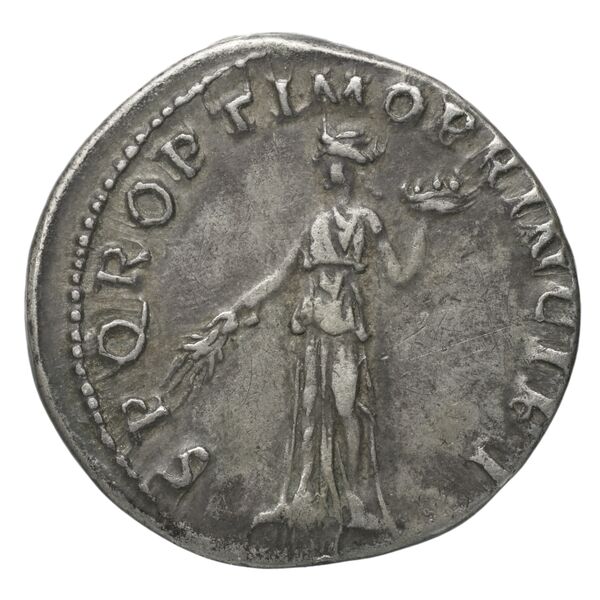 RIC II Trajan 176, реверс, bnf_ocre