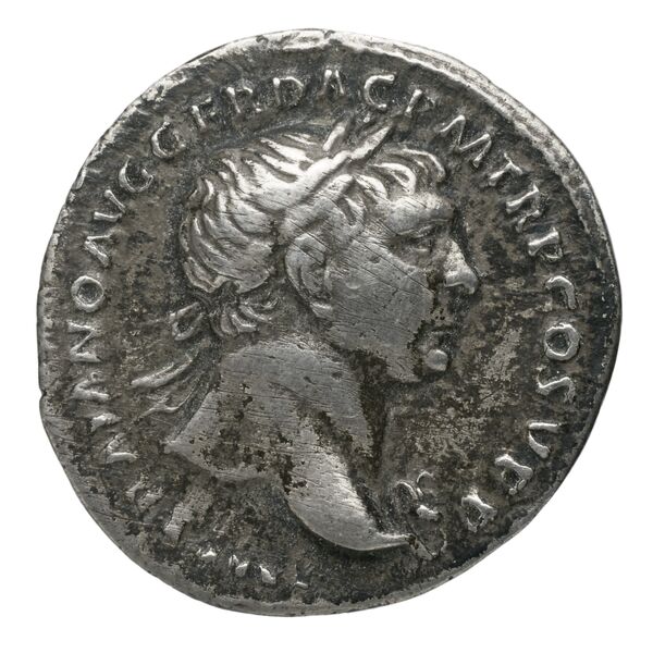 RIC II Trajan 187, аверс, bnf_ocre