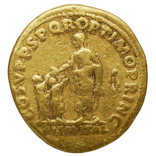 RIC II Trajan 93, реверс, bnf_ocre