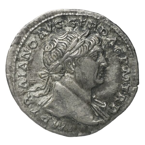 RIC II Trajan 91, аверс, bnf_ocre