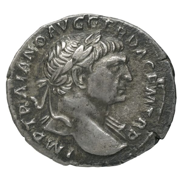 RIC II Trajan 99, аверс, bnf_ocre