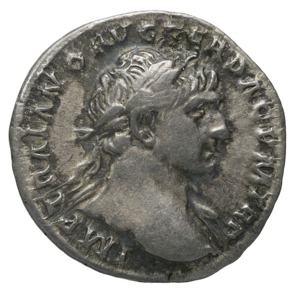 RIC II Trajan 130, аверс, bnf_ocre
