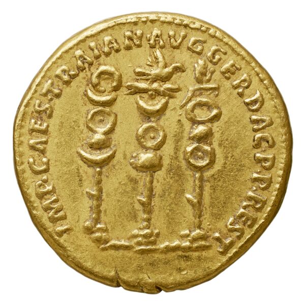 RIC II Trajan 820, реверс, bnf_ocre