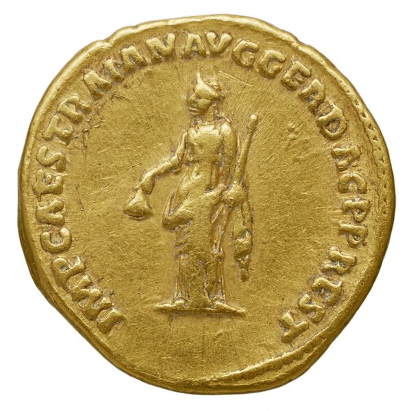 RIC II Trajan 824, реверс, bnf_ocre