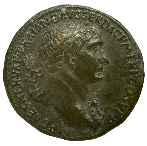 RIC II Trajan 528, аверс, bnf_ocre