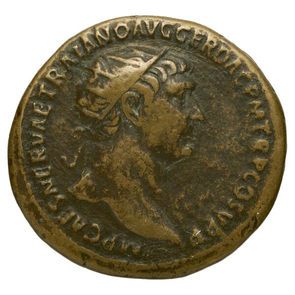 RIC II Trajan 507, аверс, bnf_ocre