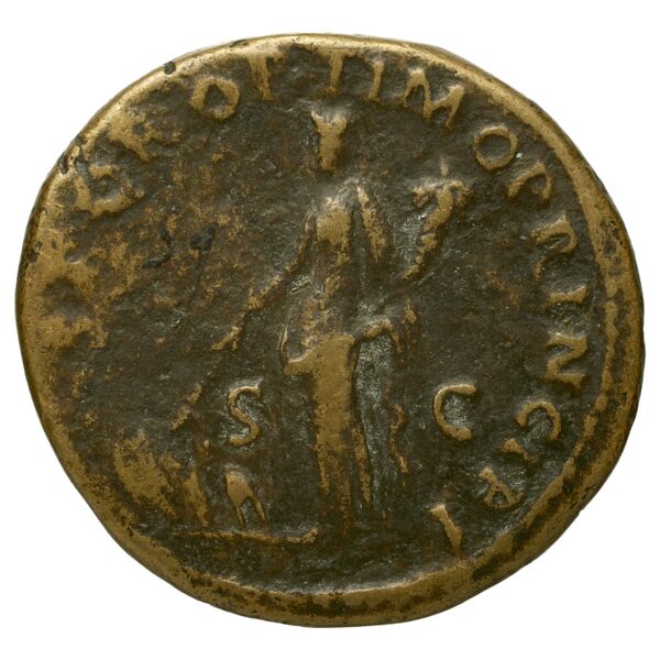 RIC II Trajan 507, реверс, bnf_ocre