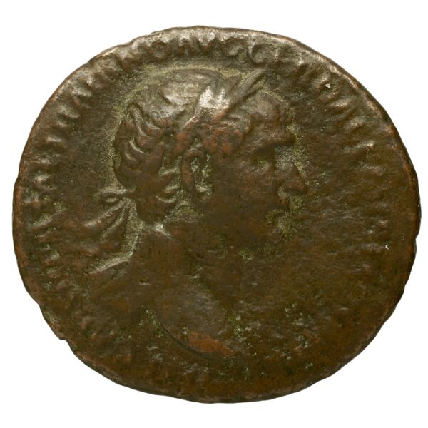 RIC II Trajan 562, аверс, bnf_ocre
