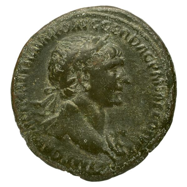 RIC II Trajan 562, аверс, bnf_ocre