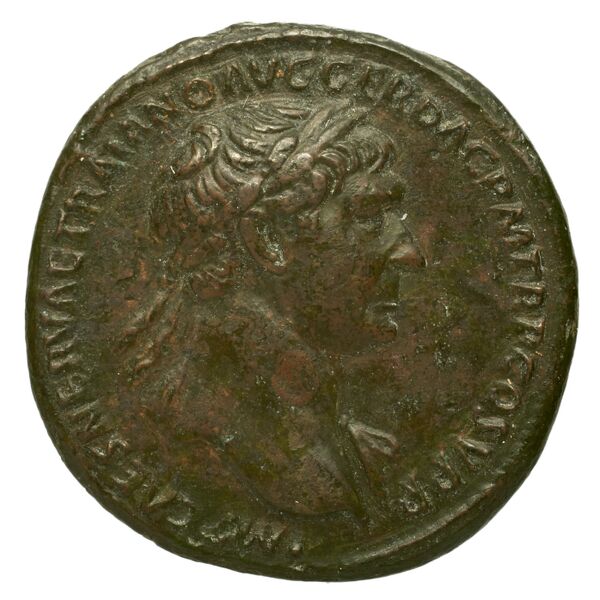 RIC II Trajan 524, аверс, bnf_ocre