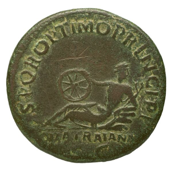 RIC II Trajan 641, реверс, bnf_ocre