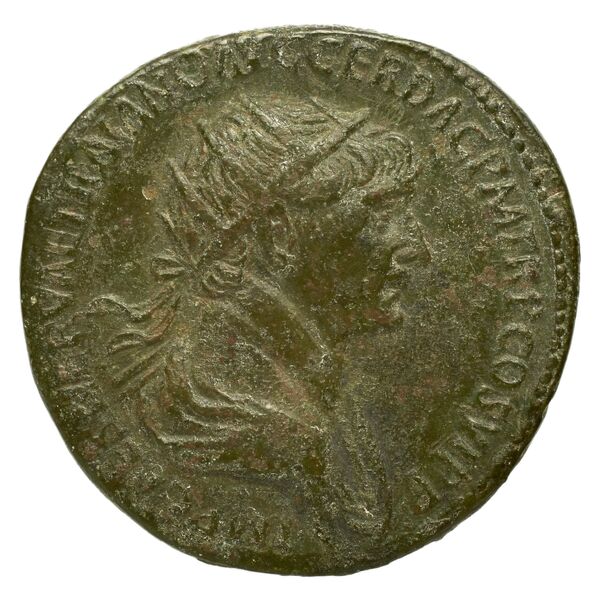 RIC II Trajan 641, аверс, bnf_ocre