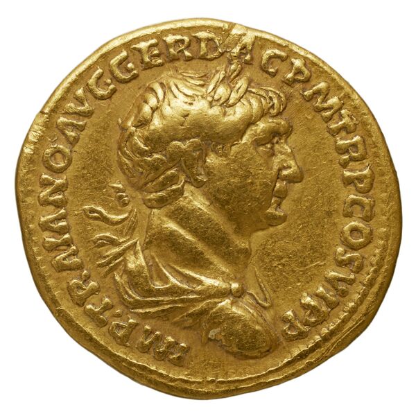 аверс RIC II Trajan 294 (aureus)