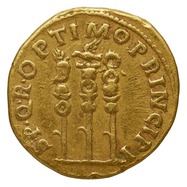 реверс RIC II Trajan 294 (aureus)