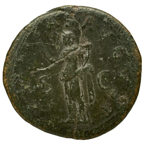RIC II Trajan 624, реверс, bnf_ocre