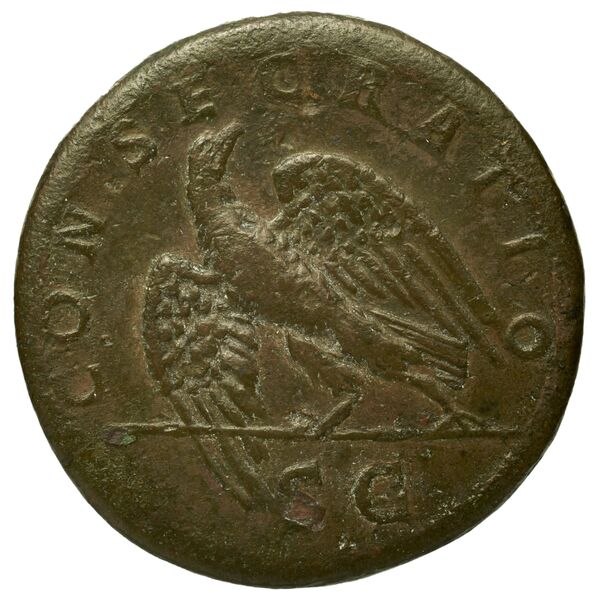 RIC II Trajan 748, реверс, bnf_ocre