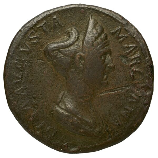 RIC II Trajan 750, аверс, bnf_ocre