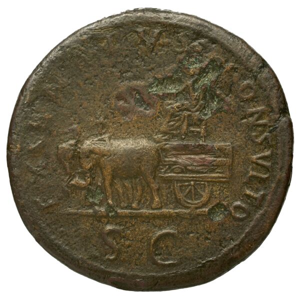RIC II Trajan 750, реверс, bnf_ocre