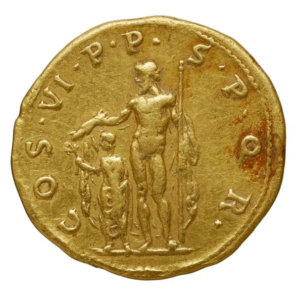 реверс RIC II Trajan 298 (aureus)