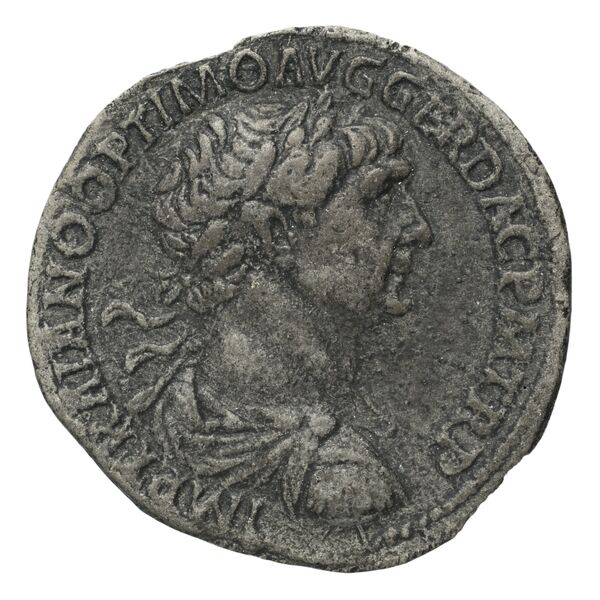 RIC II Trajan 309, аверс, bnf_ocre
