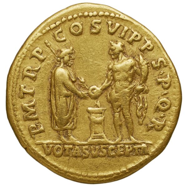 RIC II Trajan 374, реверс, bnf_ocre